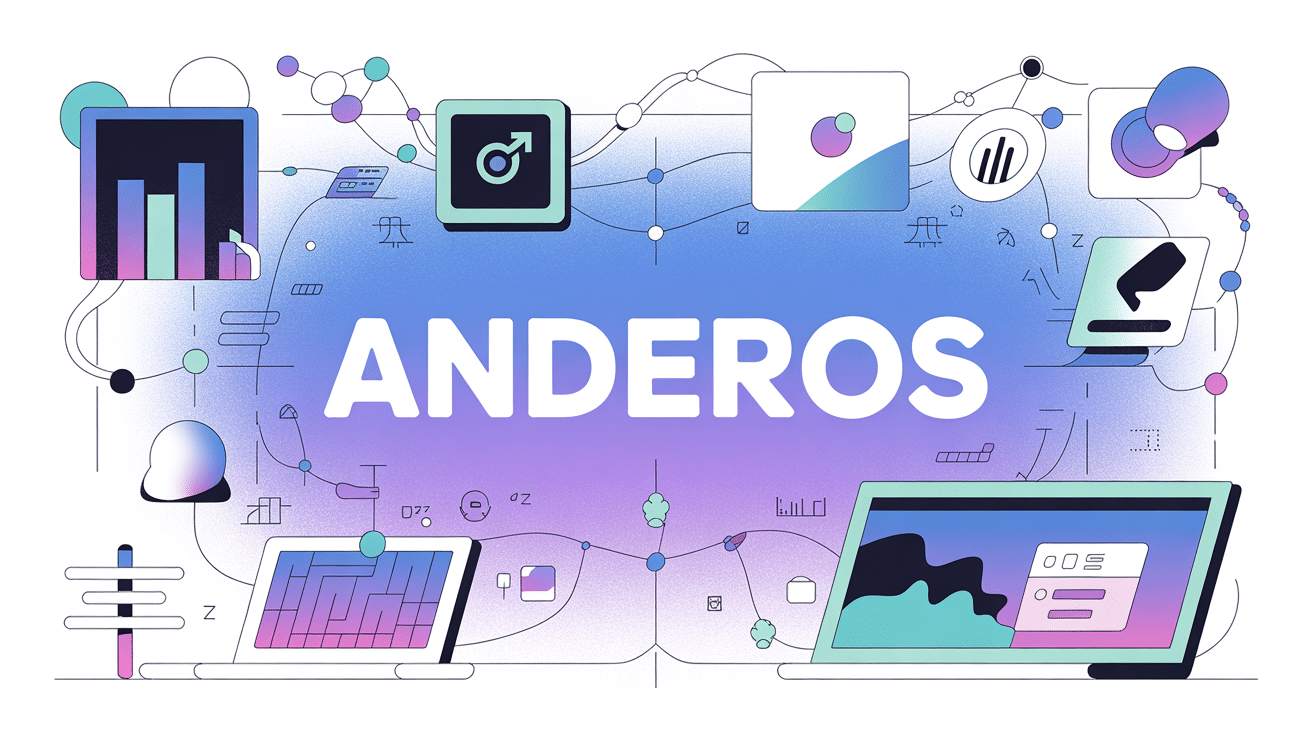 illustration anderos ecosysteme digital marketing data