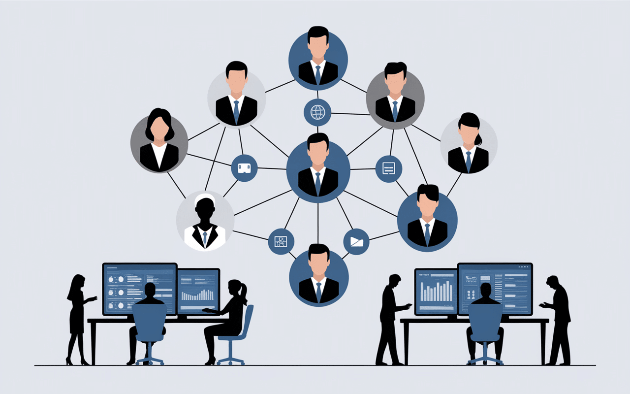 organigramme anderos dans le digital