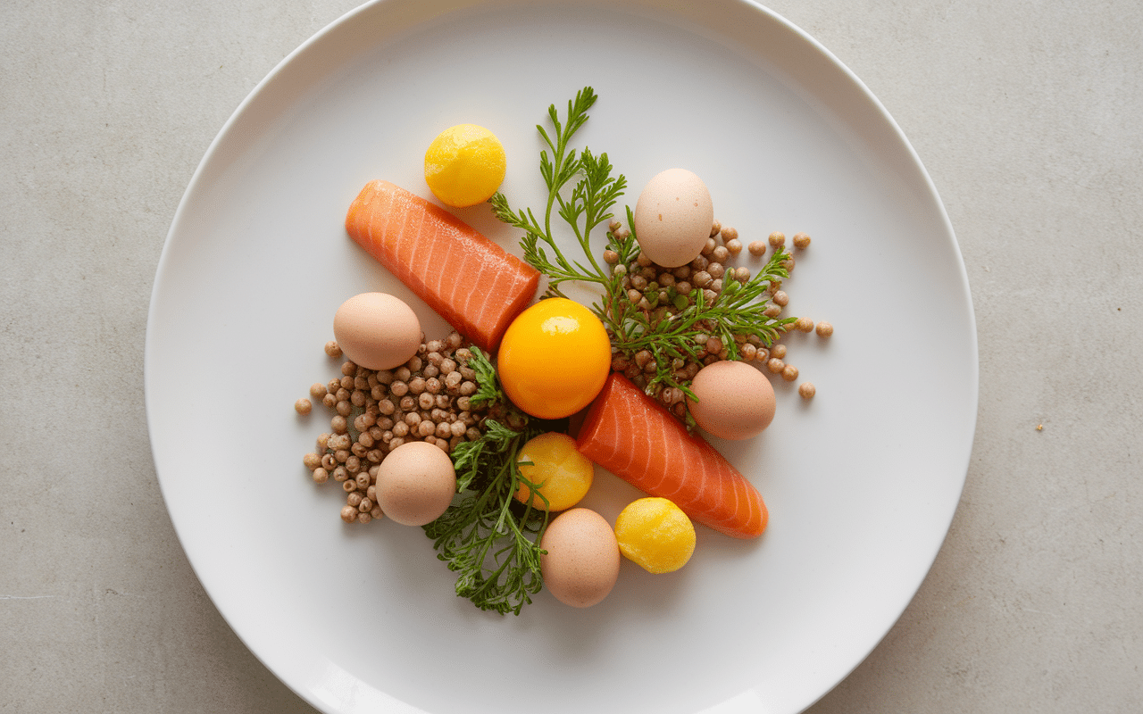 Avec quoi accompagner des oeufs mimosa plat principal saumon pommes de terre