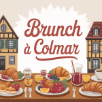 Table brunch Colmar croissants café maisons