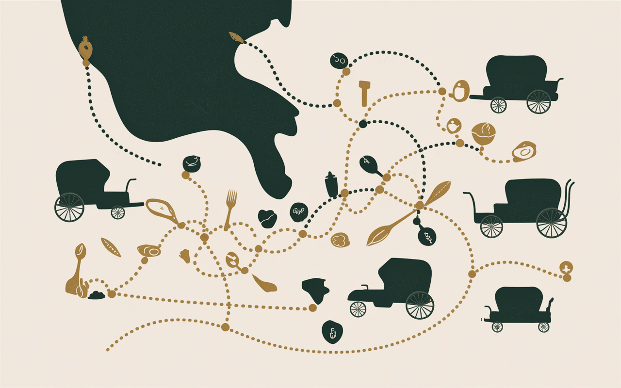 origine zlabia routes commerciales bassin méditerranéen