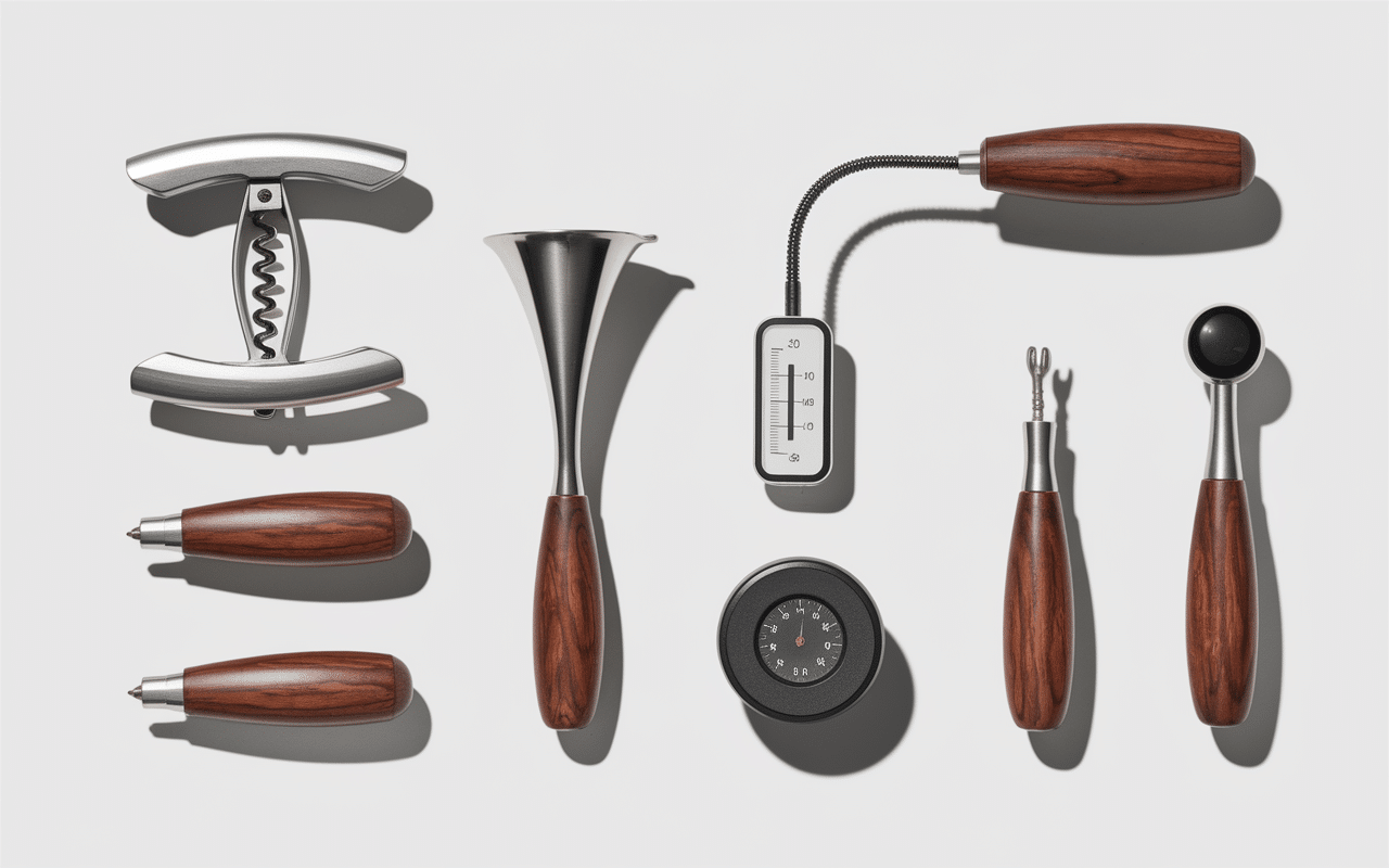 coffret accessoires pour vin accessoires essentiels organisés