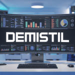 tableau de bord demistil sur écrans bureau