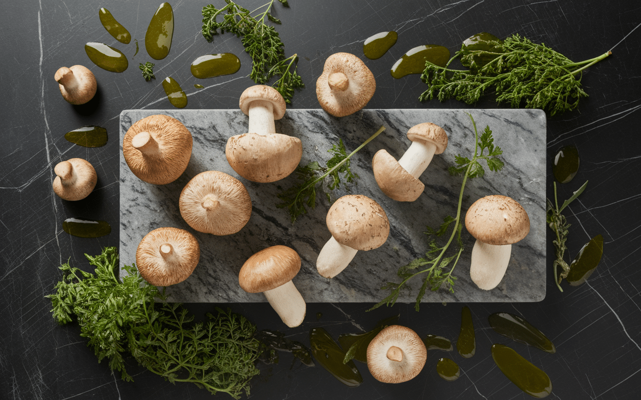 Champignons et truffes tartufo e funghi valorisés