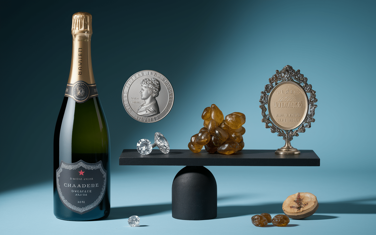 facteurs prix champagne le plus cher image balance