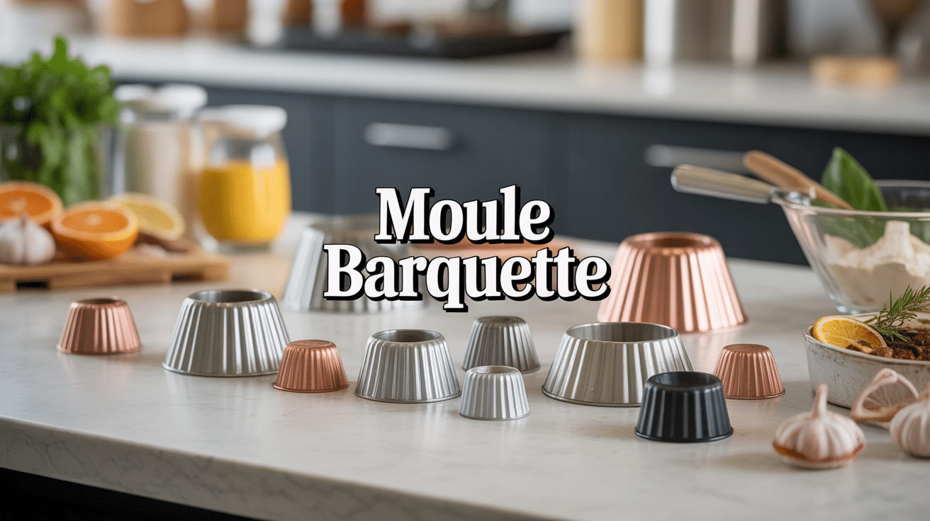 Collection moule barquette aluminium silicone inox