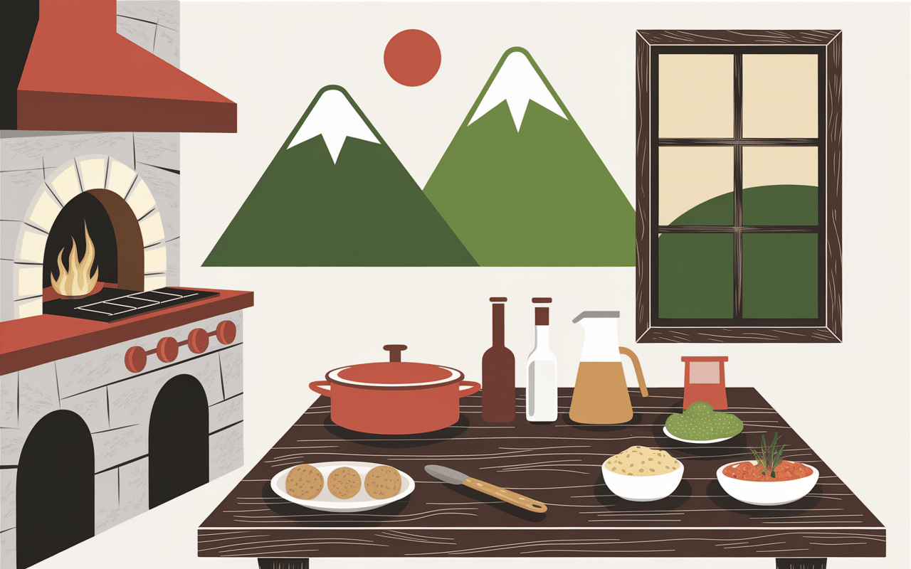 cuisine rustique auvergnate four fougnarde fumante