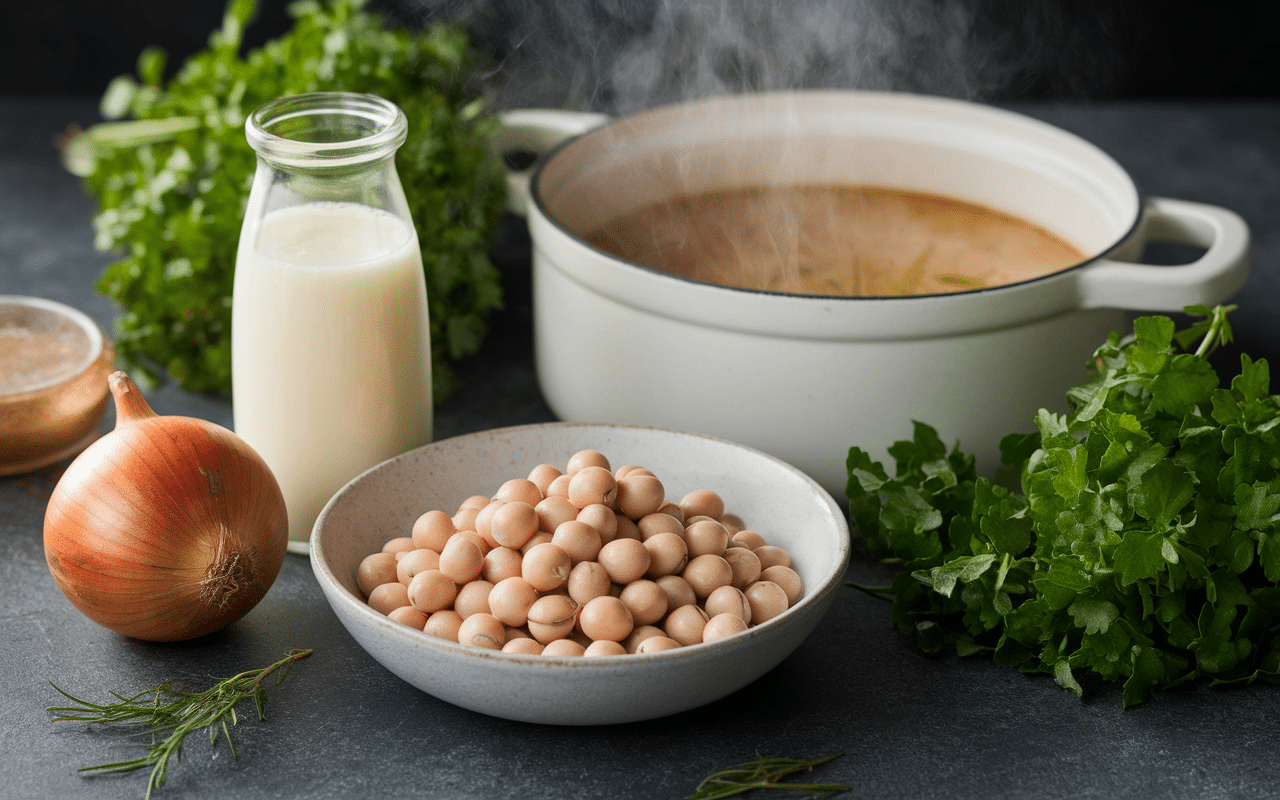 Ingrédients nécessaires pour potage Brighton