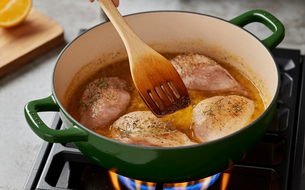recette de gésiers de canard cuisson dorée poêle