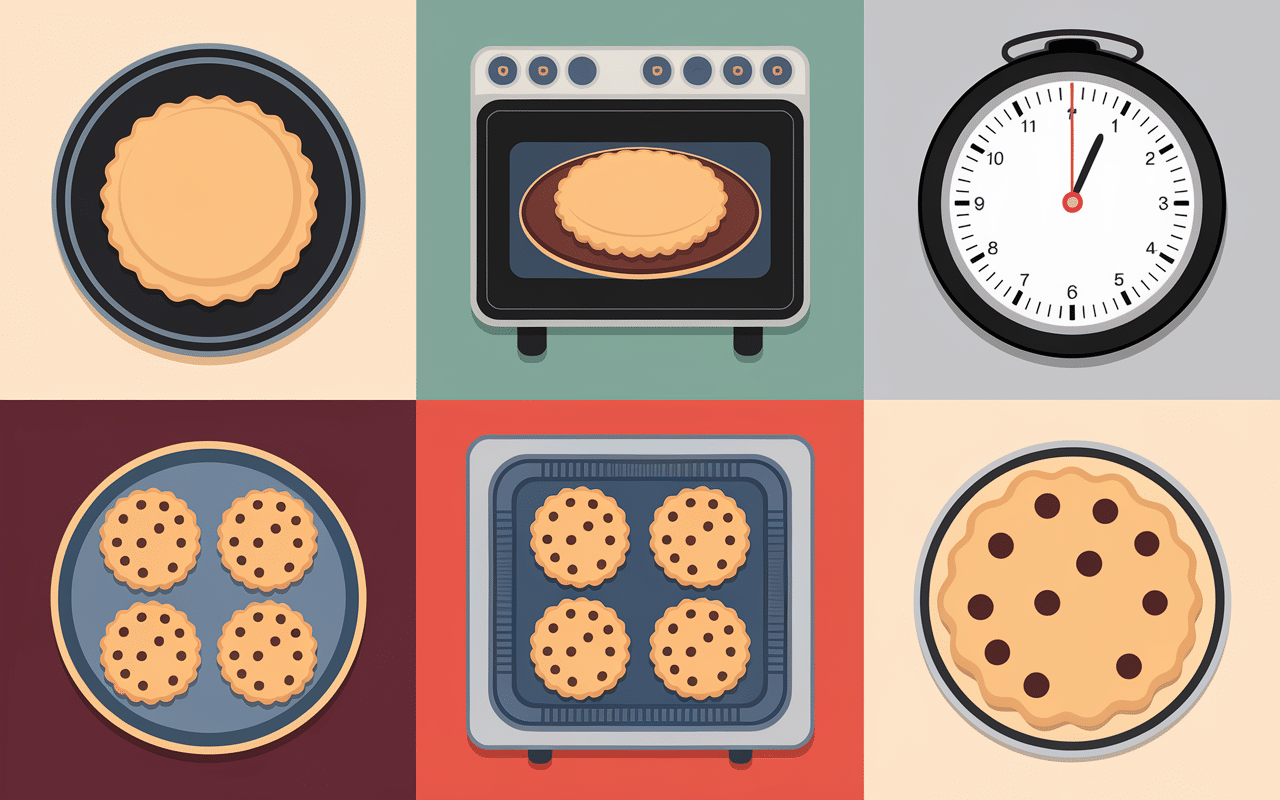 étapes cuisson recette space cookie four