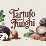 Planche avec tartufo e funghi et pâtes italiennes