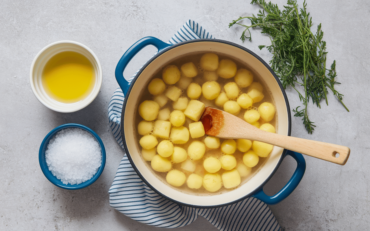 Astuces pommes de terre au four croustillantes façon grands-mères avec herbes et sel