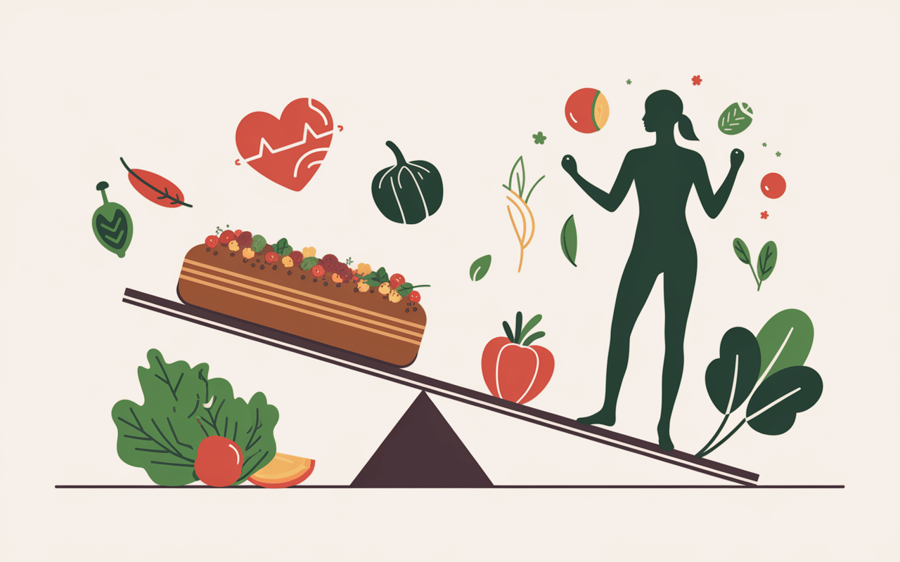 Balance flan sans sucre équilibre santé nutrition