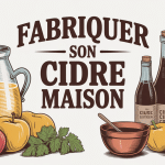 comment faire du cidre de pomme illustration cuisine rustique