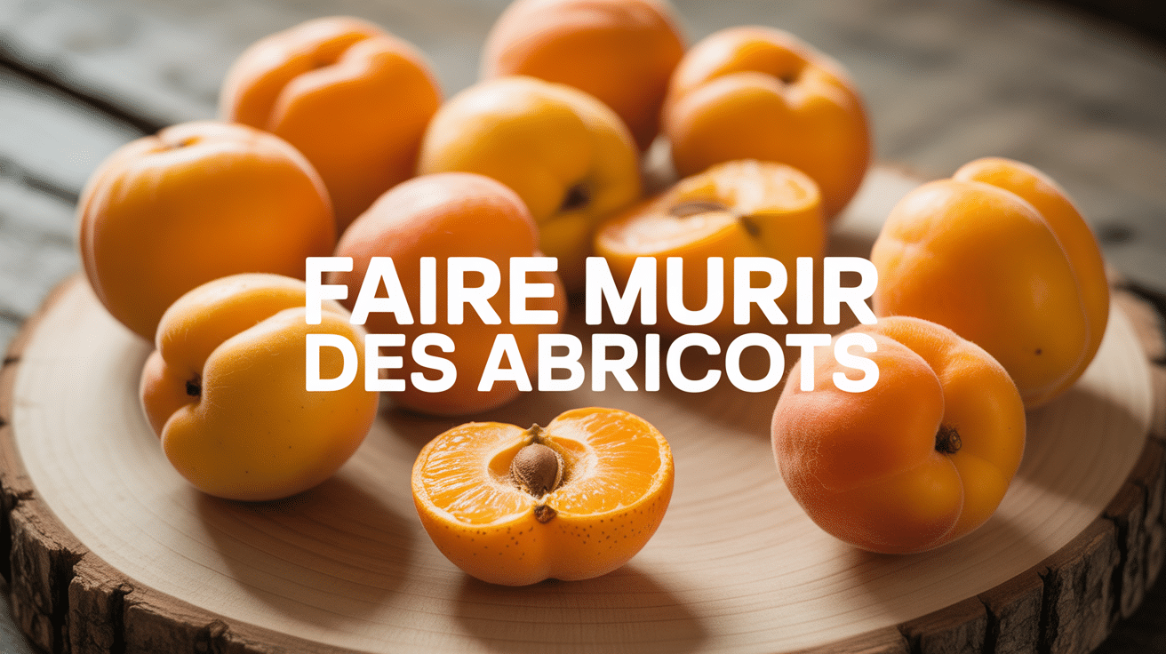 comment faire murir des abricots abricots murs et fermes sur bois