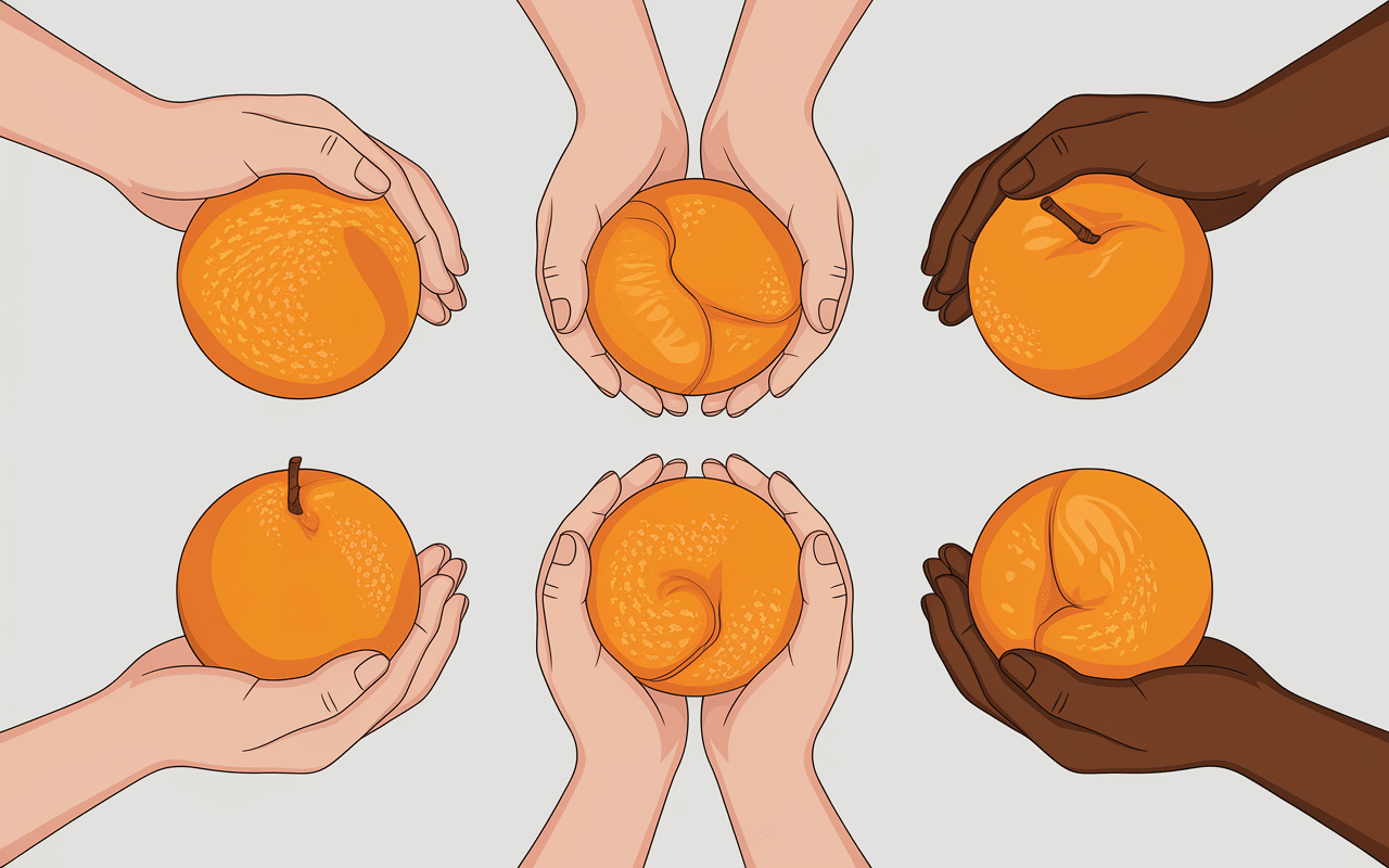 comment faire murir des abricots mains tenant abricots