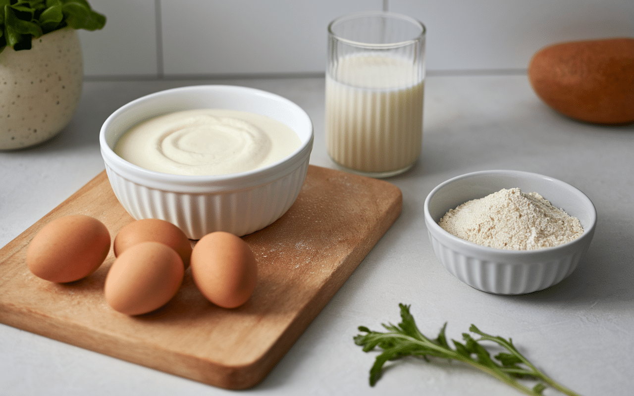 Ingrédients crepe fromage blanc préparation pate