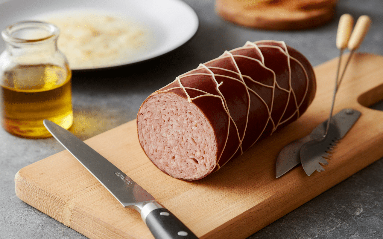 Préparation cuisson du boudin noir au four