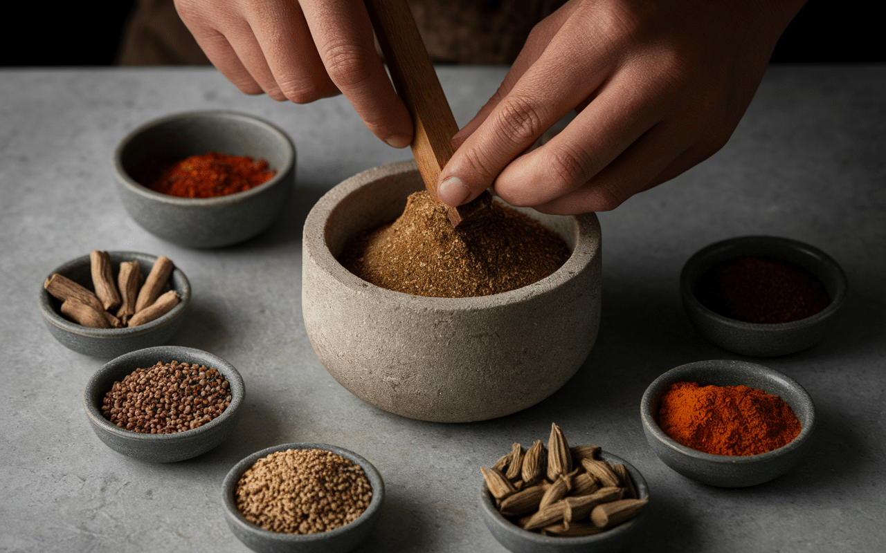 Préparation alternative maison garam masala remplacer