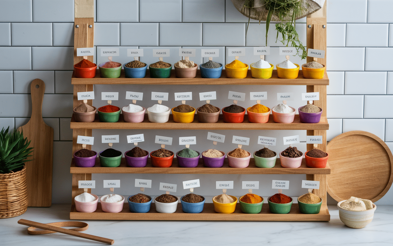 Placard à épices garam masala remplacer