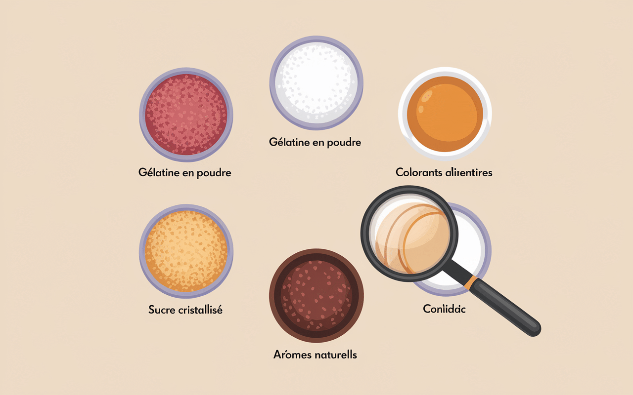 haribo croco halal ou pas ingrédients analyse