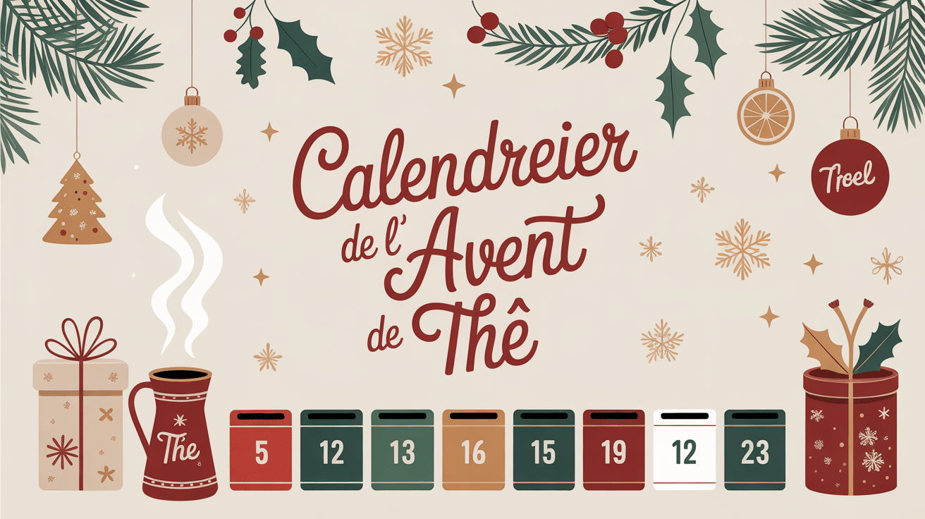 kusmi tea calendrier de l avent coffret elegant noel