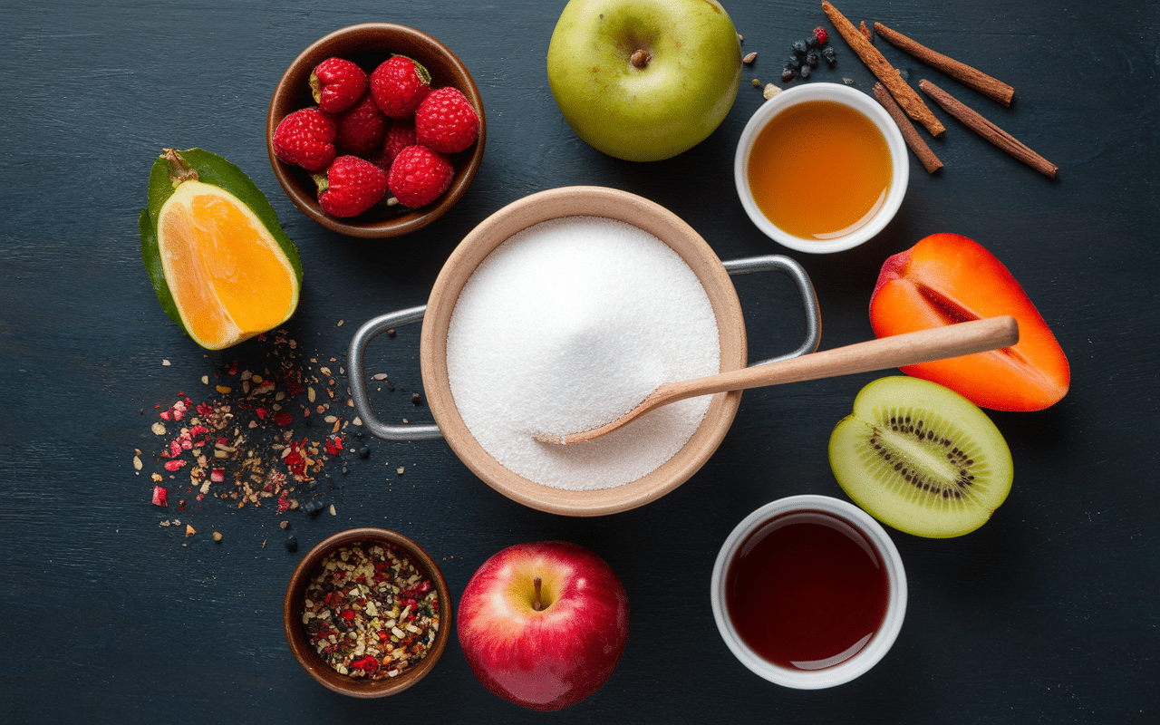 Muffin sans sucre avec alternatives naturelles au sucre raffiné