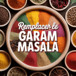 Par quoi remplacer le garam masala bol épices en vue aérienne