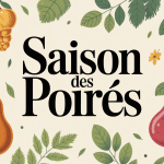 Poires saison variees sur fond naturel