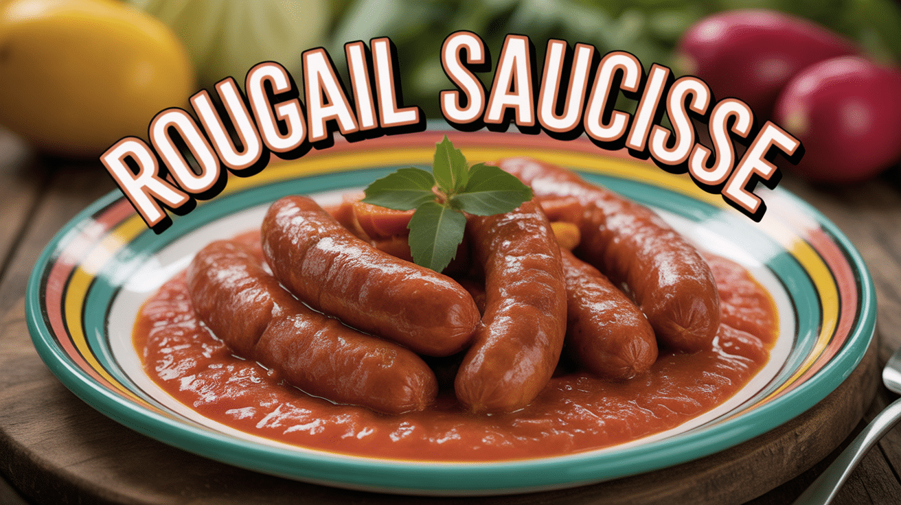 assiette rougail saucisse authentique quelles saucisses pour le rougail