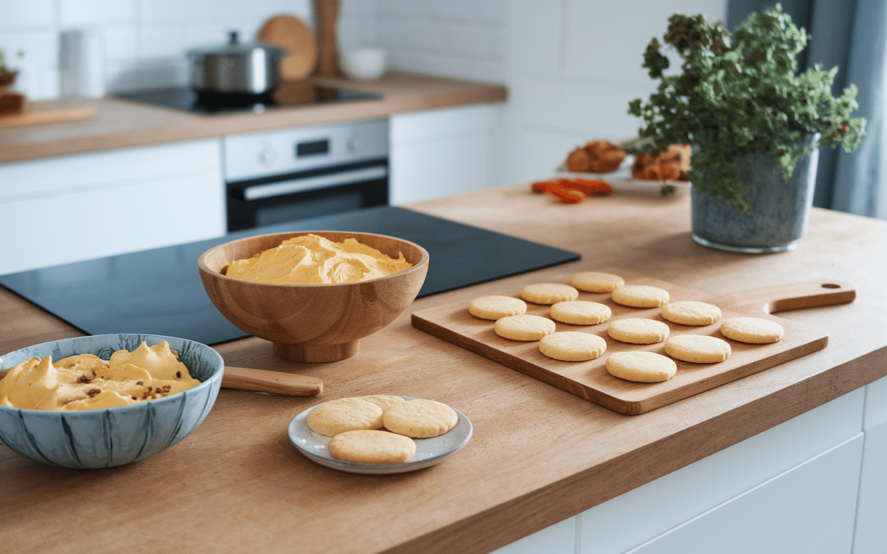 Préparation biscuit sans matière grasse ni sucre cuisine maison