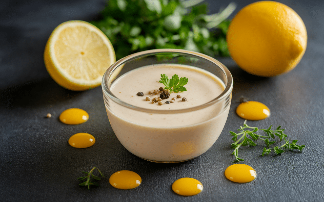 sauce mc chicken bol citron poivre texture