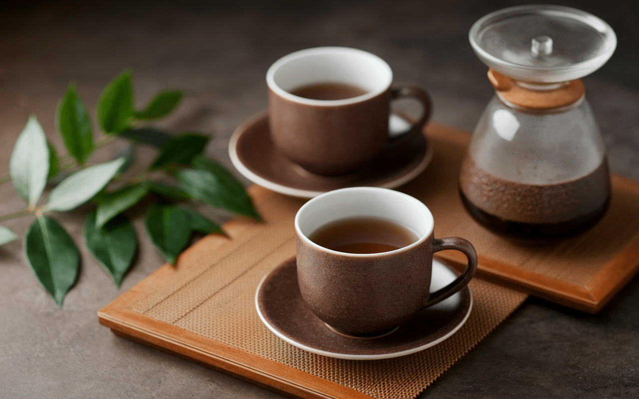 preparation sencha thé accessoires japonais