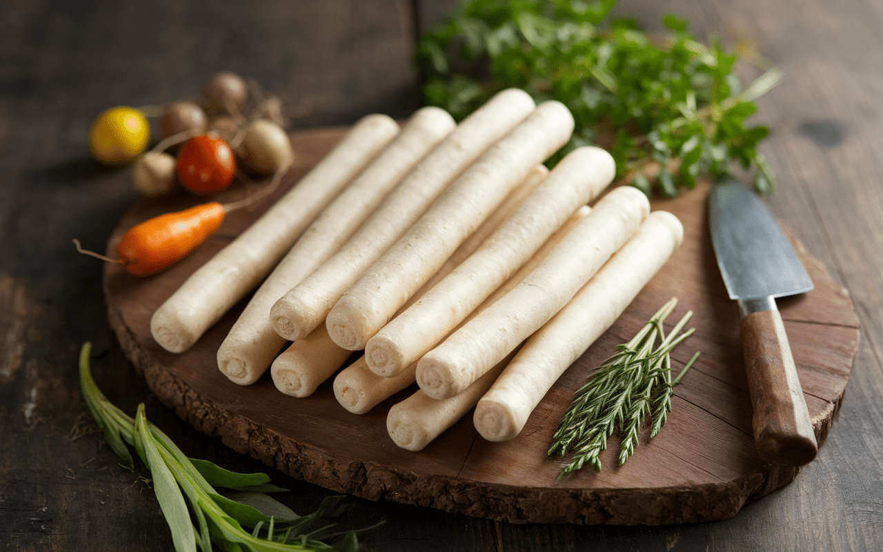 Topinambours frais cuisine traditionnelle velouté