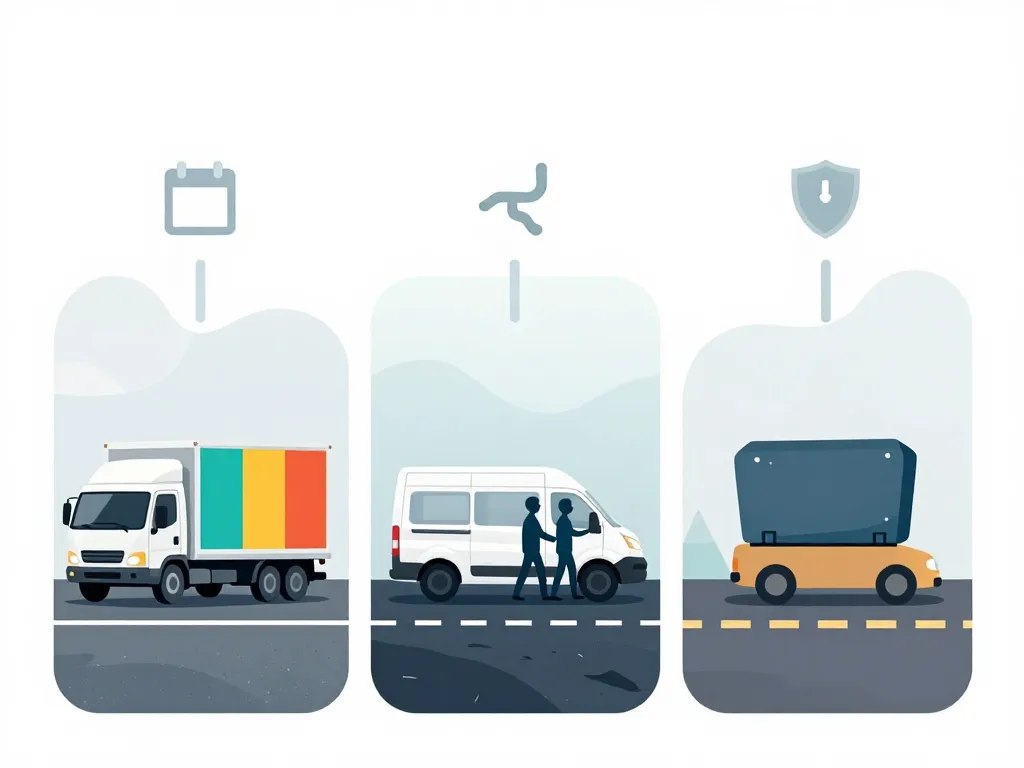 déménagement pas cher longue distance : options économiques comparées