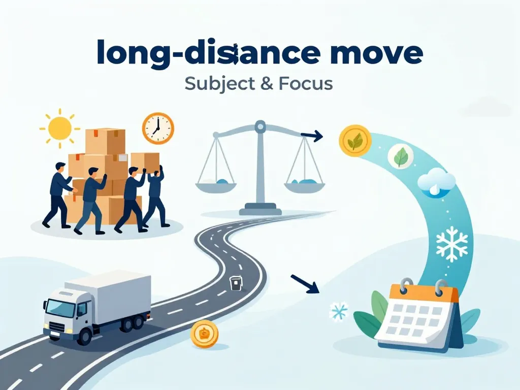 déménagement pas cher longue distance : facteurs de coût illustrés