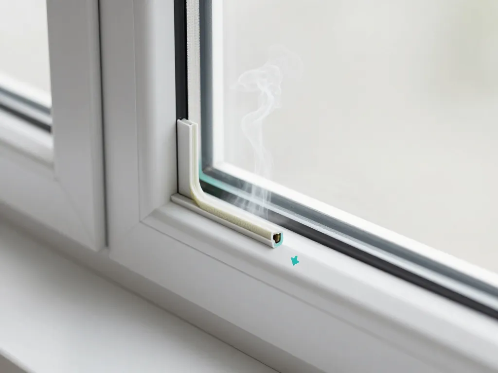 isolation phonique fenetre par l'intérieur, joints, fuites d'air, caisson isolé