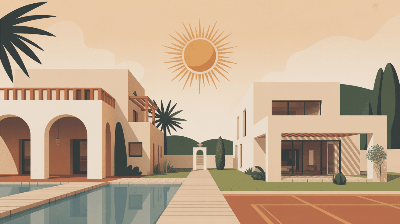 maison algerienne traditionnelle et moderne