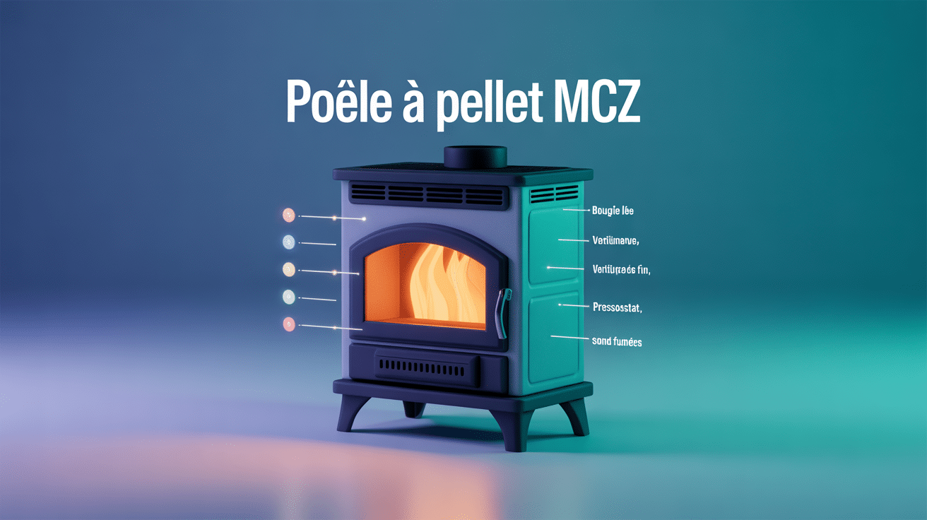 poêle à pellet mcz problème : guide visuel de dépannage
