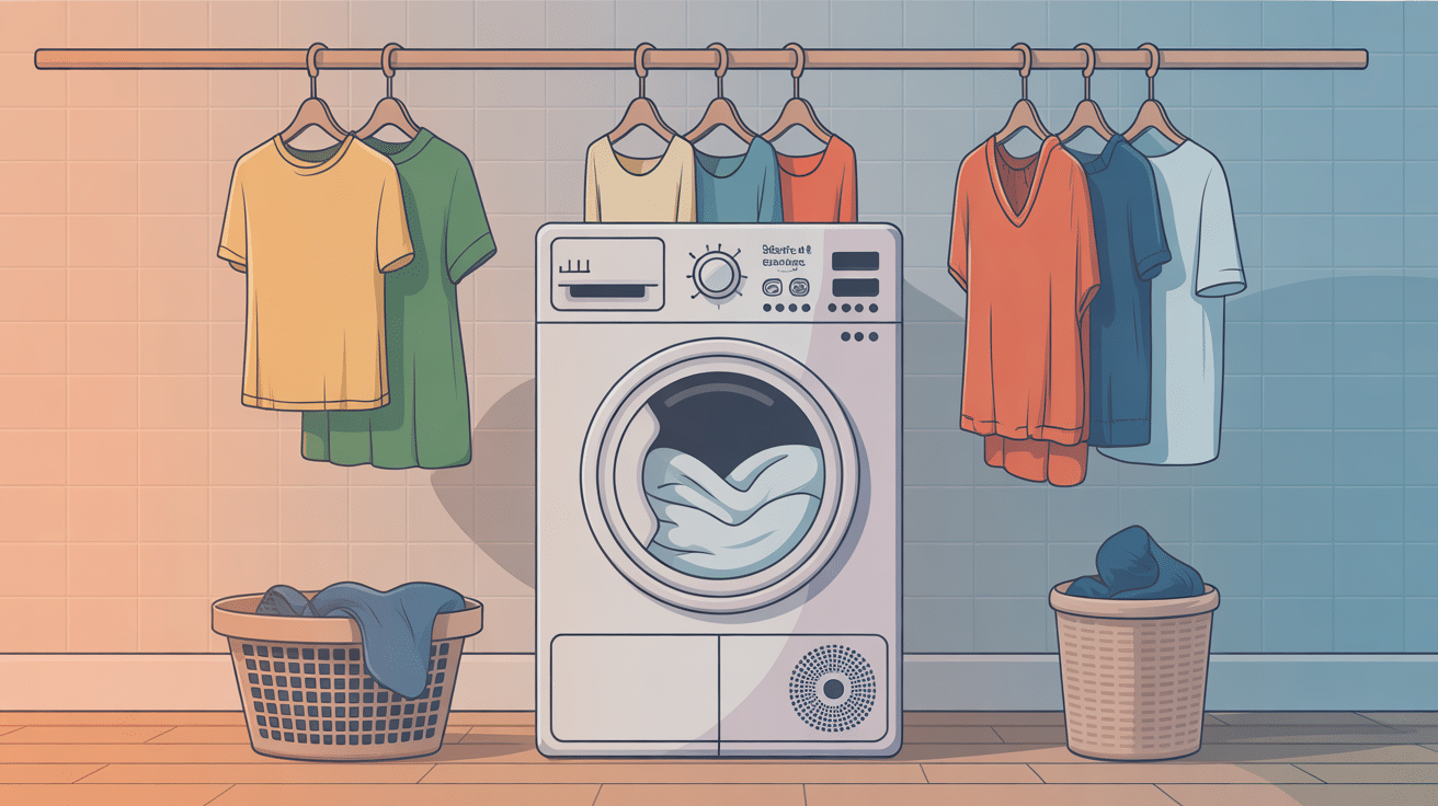 Illustration : quel programme sèche-linge pour ne pas rétrécir