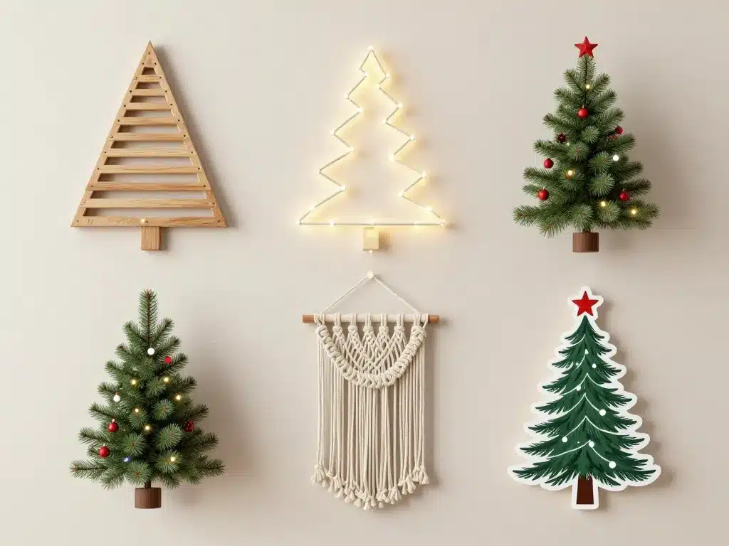 Sapin mural types et styles