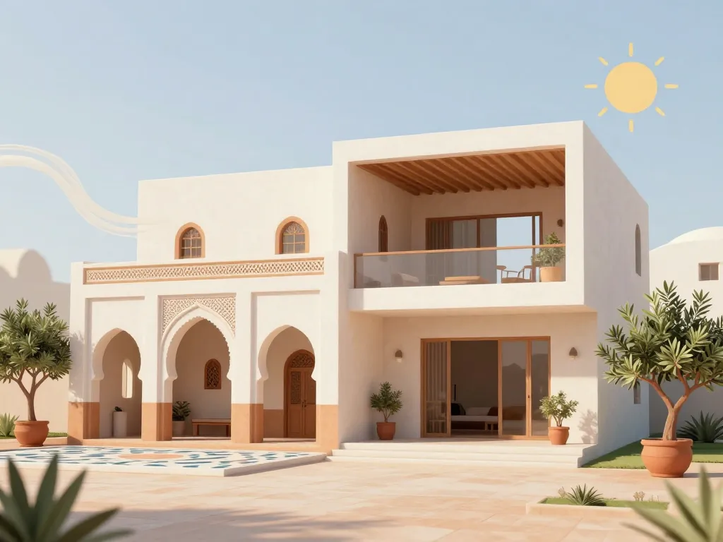 style maison algerienne mixte