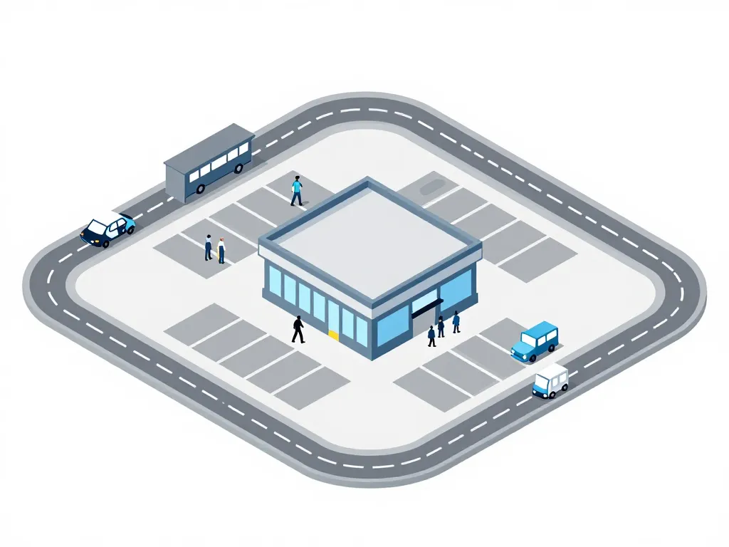 Plan accès parking magasin gifi etampes