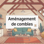 Illustration aménagement combles cout maison valorisée