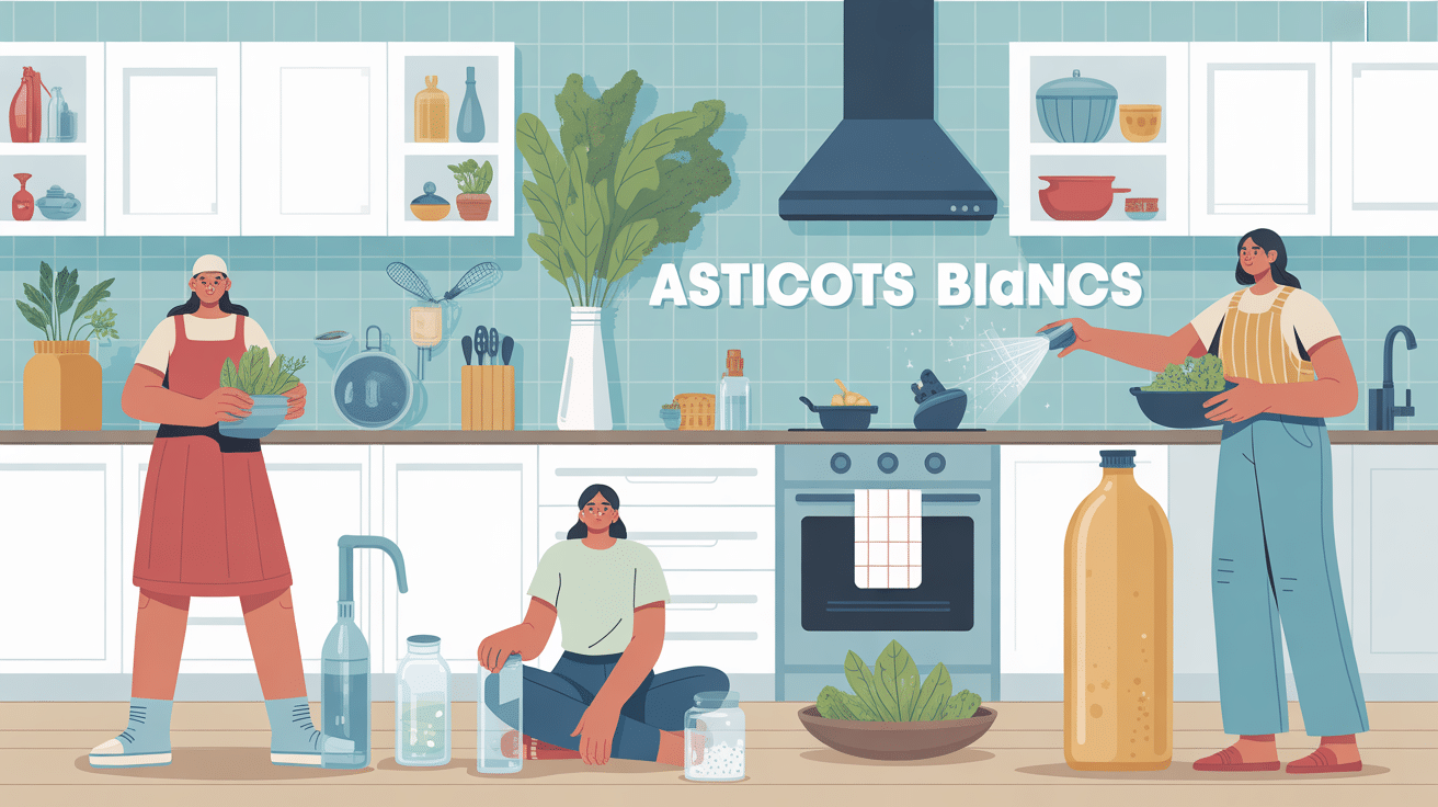 Traitement asticots blancs en maison, solutions hygiène