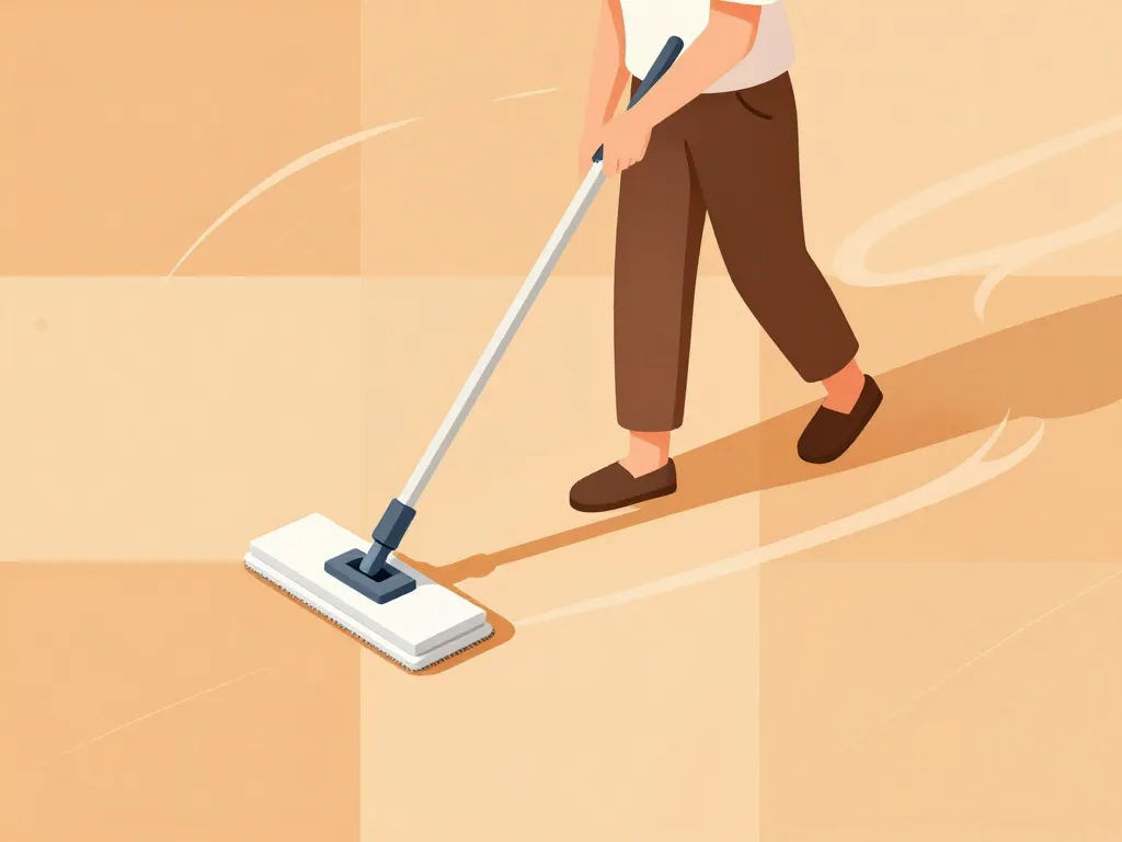 balai serpillière gestes efficaces zones sol propre