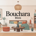 Vue magasin Bouchara Blois univers déco linge maison