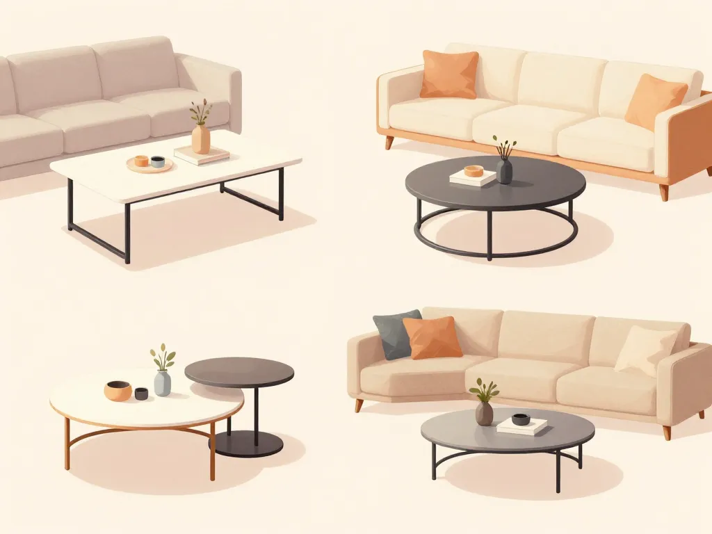 choisir table basse design made in design selon espace