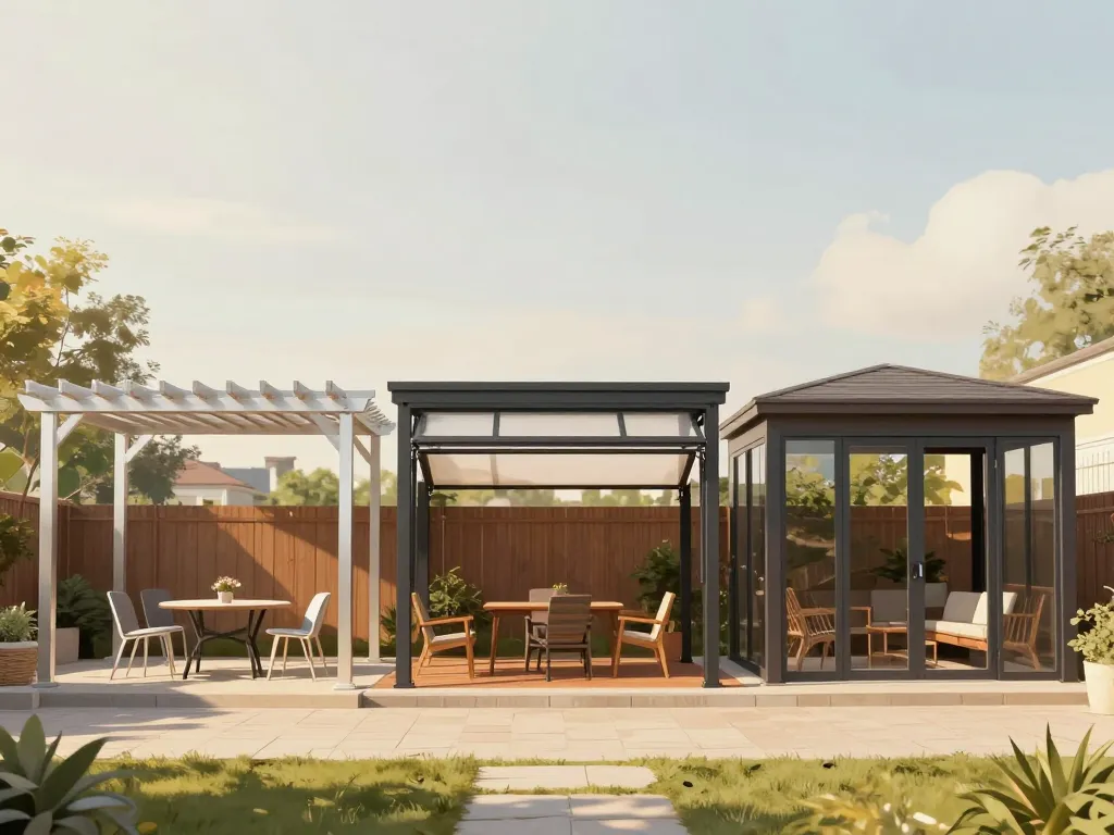 comparaison types toit pergola bioclimatique