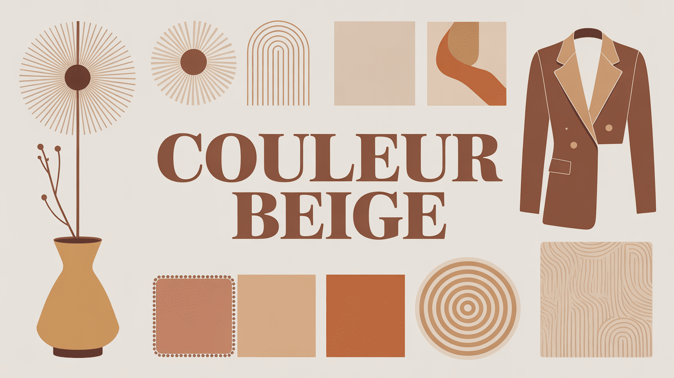 Illustration couleur beige comment faire dans décoration peinture mode